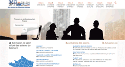 Desktop Screenshot of batisalon.fr